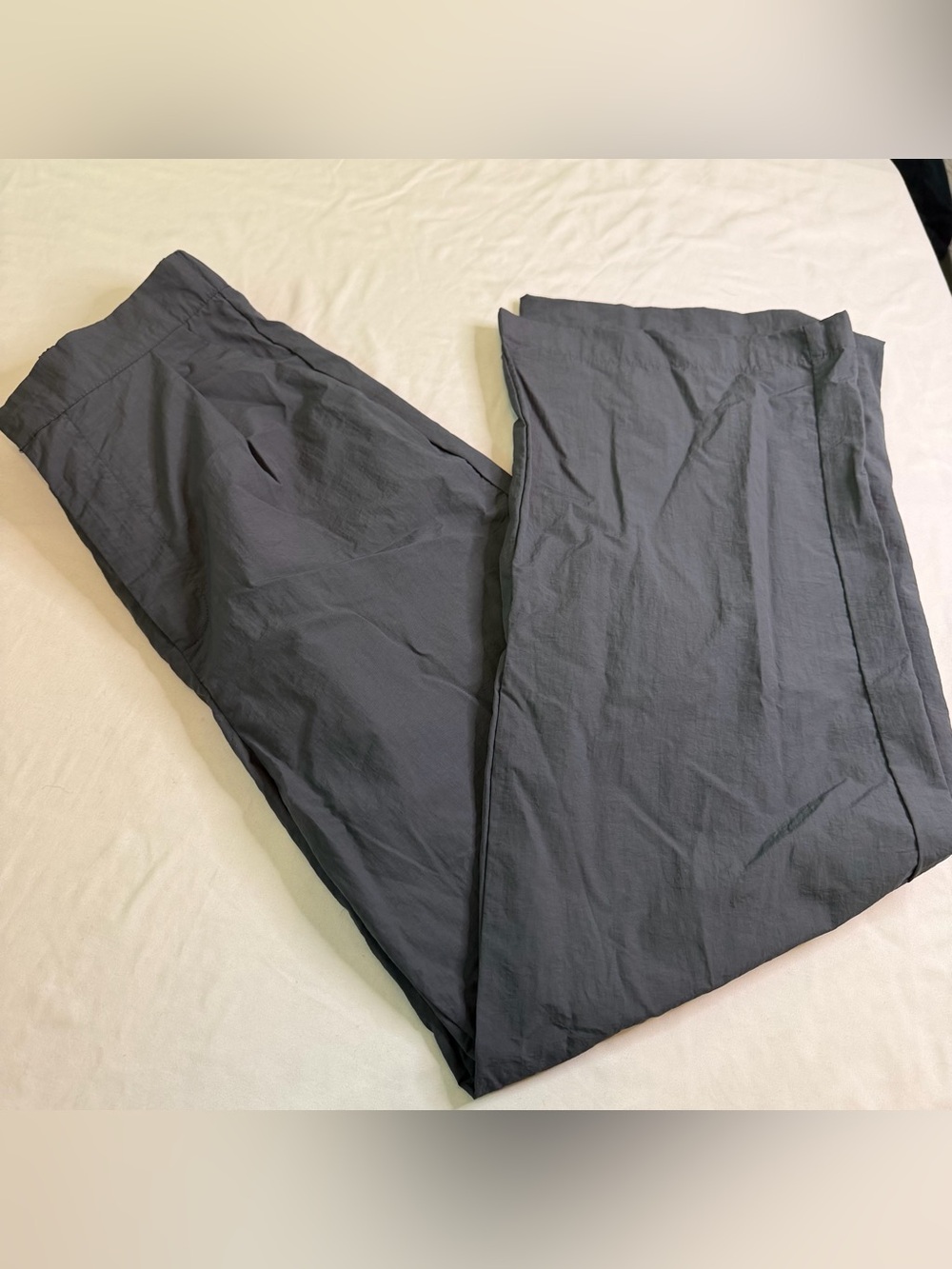 Wilo The Label Wide‎ Leg Cargo Pants – Size S – Charcoal Gray